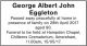 George Albert John Eggleton
